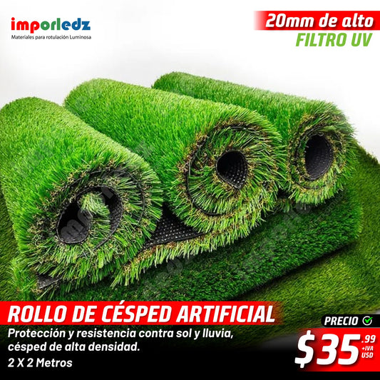 ROLLO 4m2 CÉSPED ARTIFICIAL 20 MM