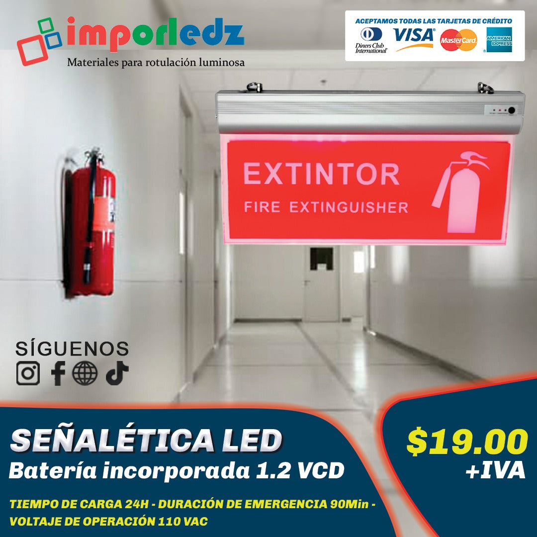SEÑALÉTICA LED