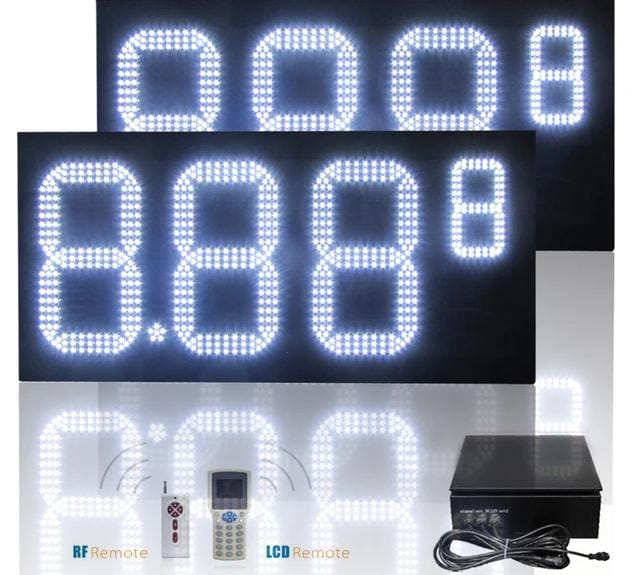 PANTALLAS LED PARA GASOLINERA