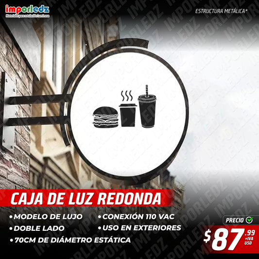 CAJA DELUZ LED TECHO 70 CM